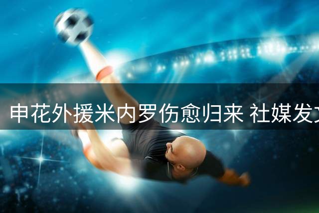 申花外援米内罗伤愈归来 社媒发文表态全力助阵